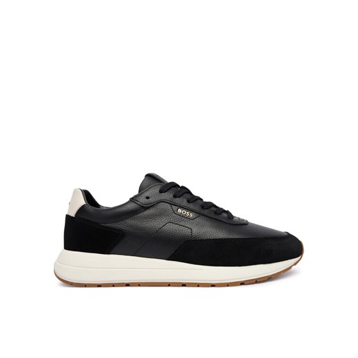 Sneakersy BOSS Vinston 50552859 Szary ze sklepu eobuwie.pl w kategorii Buty sportowe męskie - zdjęcie 185859552