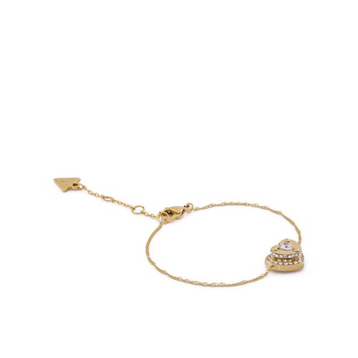 Bransoletka Guess JUBB05 550JW Złoty ze sklepu eobuwie.pl w kategorii Bransoletki - zdjęcie 185859591