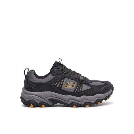 Trekkingi Skechers Stamina At 237527 Czarny ze sklepu eobuwie.pl w kategorii Buty trekkingowe męskie - zdjęcie 185859661