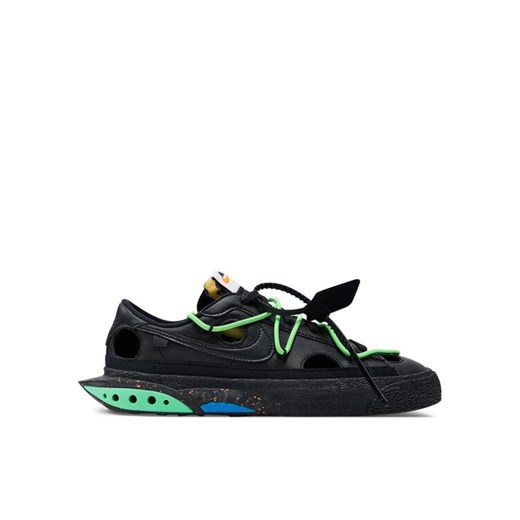 Sneakersy Nike Blazer Low'77 / OW DH7863 001 Czarny ze sklepu eobuwie.pl w kategorii Buty sportowe męskie - zdjęcie 185859683