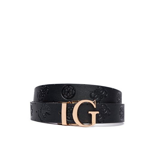 Pasek Damski Guess BW7861 P3430 Bordowy ze sklepu eobuwie.pl w kategorii Paski damskie - zdjęcie 185859712