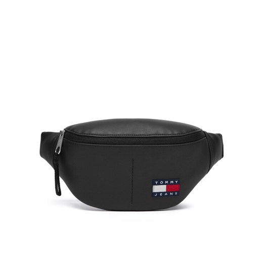 Saszetka nerka Tommy Jeans Tjm Ess Daily Pu Bumbag AM0AM13702 Czarny ze sklepu eobuwie.pl w kategorii Saszetki - zdjęcie 185859890