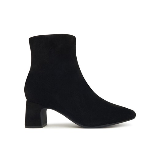 Botki Clarks Fernie Zip 26182936 Czarny ze sklepu eobuwie.pl w kategorii Botki - zdjęcie 185859932