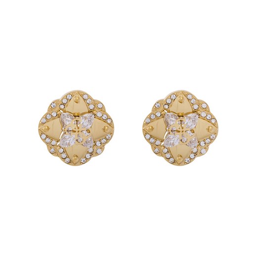 Kolczyki Guess JUBE05 504JW Złoty ze sklepu eobuwie.pl w kategorii Kolczyki - zdjęcie 185859950