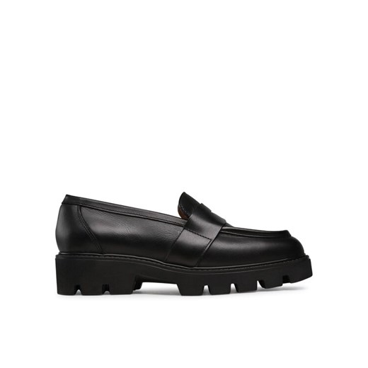 Loafersy Badura AMANTEA-E23-28180N Czarny ze sklepu eobuwie.pl w kategorii Półbuty damskie - zdjęcie 185860034
