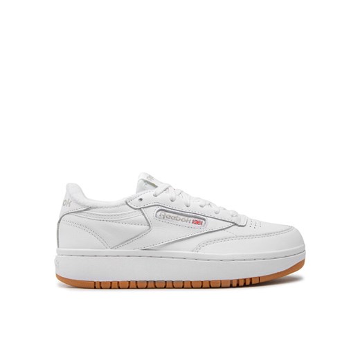 Sneakersy Reebok Club C Double FV5658 Biały ze sklepu eobuwie.pl w kategorii Buty sportowe damskie - zdjęcie 185860070