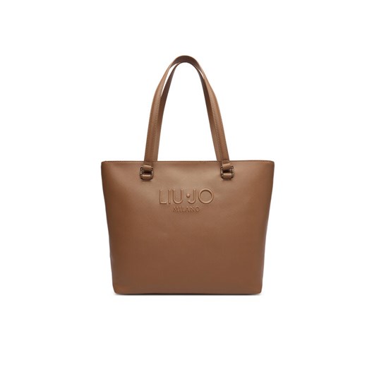 Torebka Liu Jo Halona AF5321 E0087 Brązowy ze sklepu eobuwie.pl w kategorii Torby Shopper bag - zdjęcie 185860090