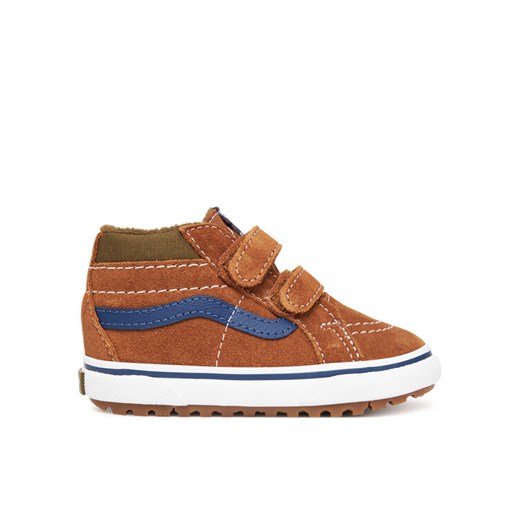 Sneakersy Vans MTE SK8-Mid Reissue V VN000D11N1Z1 Pomarańczowy ze sklepu eobuwie.pl w kategorii Buty sportowe dziecięce - zdjęcie 185860164