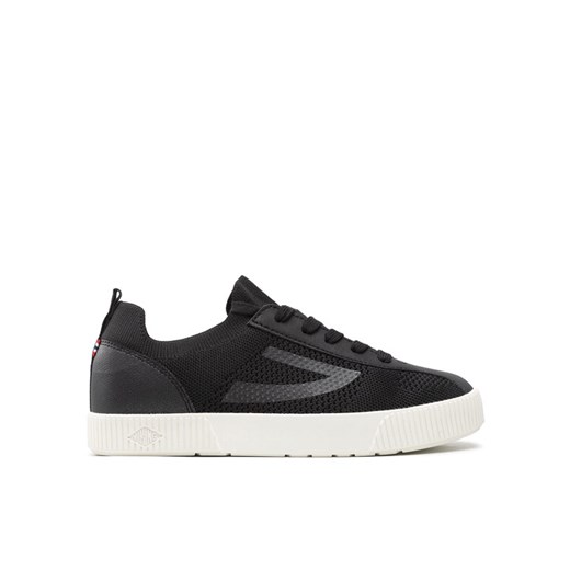 Sneakersy Viking Retro Knitted Jr 3-51405-2 Czarny ze sklepu eobuwie.pl w kategorii Trampki dziecięce - zdjęcie 185860321