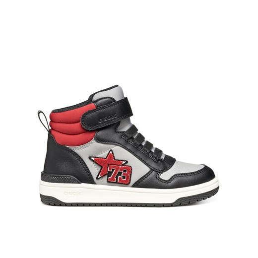 Sneakersy Geox J Washiba J56LQC 054FU C0043 M Szary ze sklepu eobuwie.pl w kategorii Buty sportowe dziecięce - zdjęcie 185860322