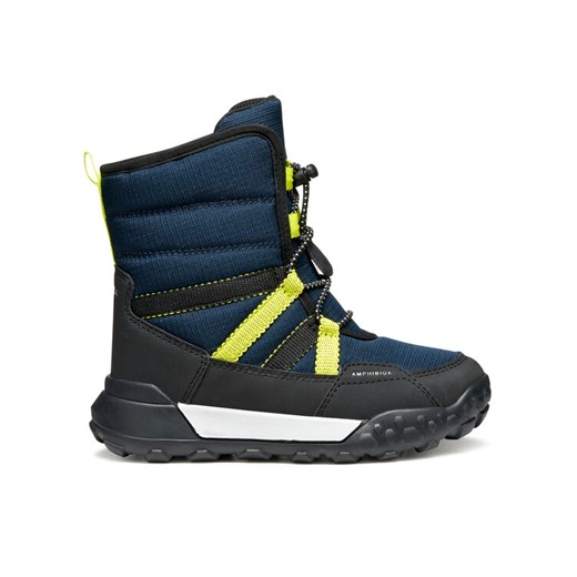 Śniegowce Geox J Trekkyup B Abx J46MBC 08V50 C0749 S Granatowy ze sklepu eobuwie.pl w kategorii Buty zimowe dziecięce - zdjęcie 185860381