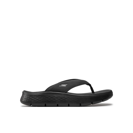 Japonki Skechers Go Walk Flex Sandal-Vallejo 229202/BBK Czarny ze sklepu eobuwie.pl w kategorii Klapki męskie - zdjęcie 185860382