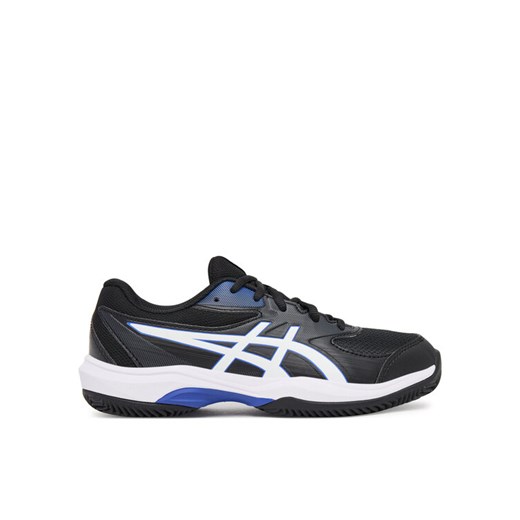 Buty do tenisa Asics Gel-Game Gs Clay/Oc 1044A082 Czarny ze sklepu eobuwie.pl w kategorii Buty sportowe dziecięce - zdjęcie 185860471