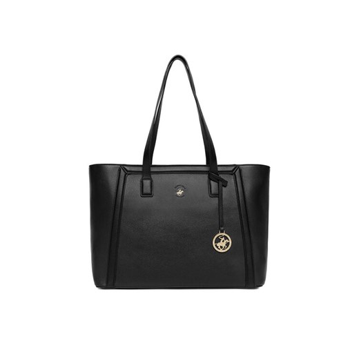 Torebka Beverly Hills Polo Club C-BHPC-L-007-08 Czarny ze sklepu eobuwie.pl w kategorii Torby Shopper bag - zdjęcie 185860520