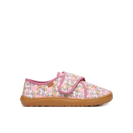 Kapcie Froddo Barefoot Slippers G1700421-4 D Różowy ze sklepu eobuwie.pl w kategorii Kapcie dziecięce - zdjęcie 185860533