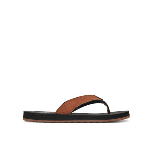 Japonki Skechers Tantric-Copano 205097/BRN Brązowy ze sklepu eobuwie.pl w kategorii Klapki męskie - zdjęcie 185860651