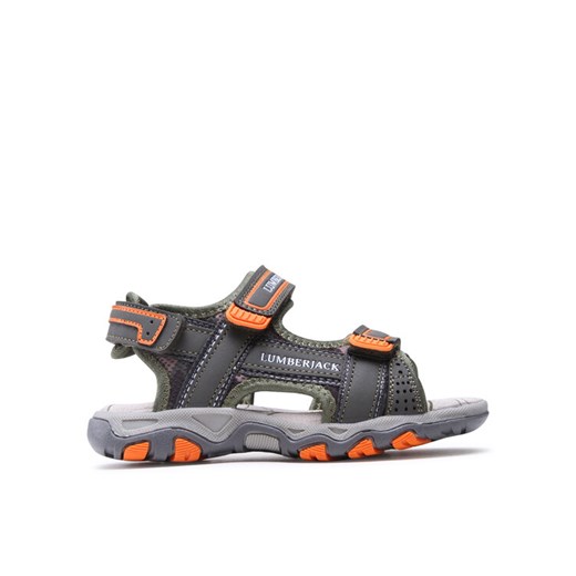 Sandały Lumberjack SB07606-027 M Zielony ze sklepu eobuwie.pl w kategorii Sandały dziecięce - zdjęcie 185860683