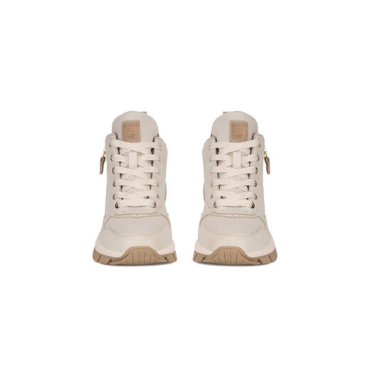 Botki Mustang 1481-501 Biały Mustang 36 eobuwie.pl