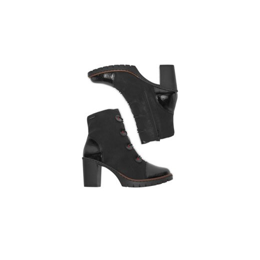 Botki Rieker CEO-Y2576-00 Czarny Rieker 37 eobuwie.pl