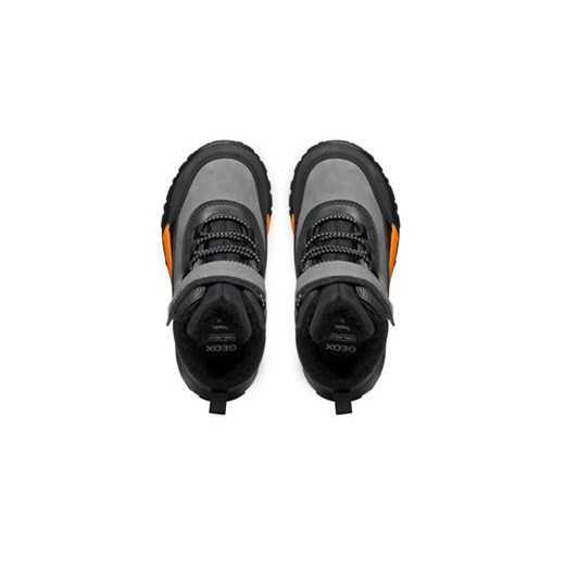 Śniegowce Geox J Trekkyup B Abx J46MBE 0MEMS C0036 S Szary Geox 33 eobuwie.pl