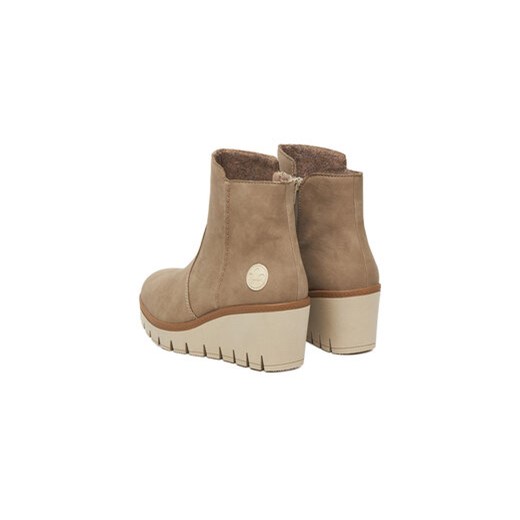 Botki Rieker CEO-Y5065-64 Beżowy Rieker 39 eobuwie.pl