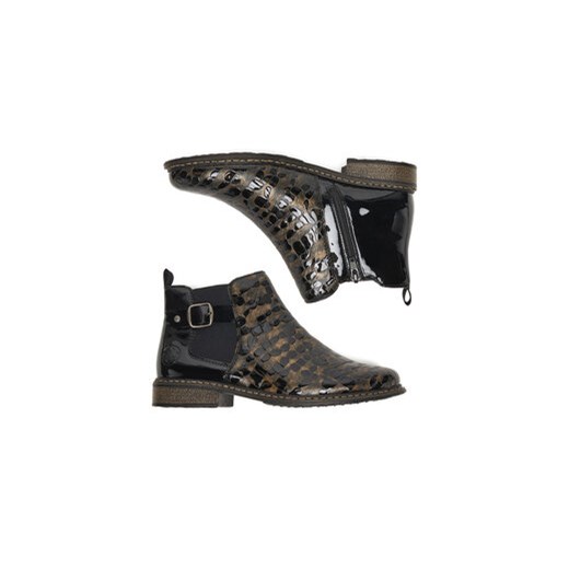Botki Rieker CEO-Z4965-90 Czarny Rieker 41 eobuwie.pl