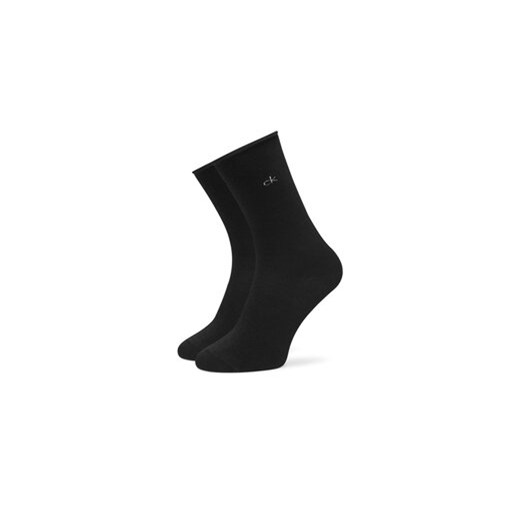 Zestaw 3 par wysokich skarpet damskich Calvin Klein 701234368 Szary Calvin Klein 39_42 eobuwie.pl