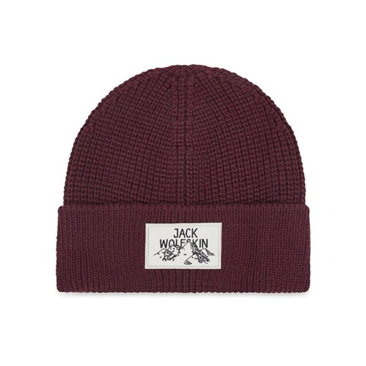 Jack Wolfskin Czapka Badge A61610 Fioletowy ze sklepu MODIVO w kategorii Czapki zimowe damskie - zdjęcie 185868521