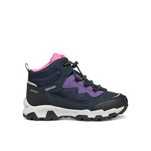 Geox Trekkingi J Magnetar G. B Abx J464LB 050FU C4267 S Granatowy ze sklepu MODIVO w kategorii Buty trekkingowe dziecięce - zdjęcie 185868564