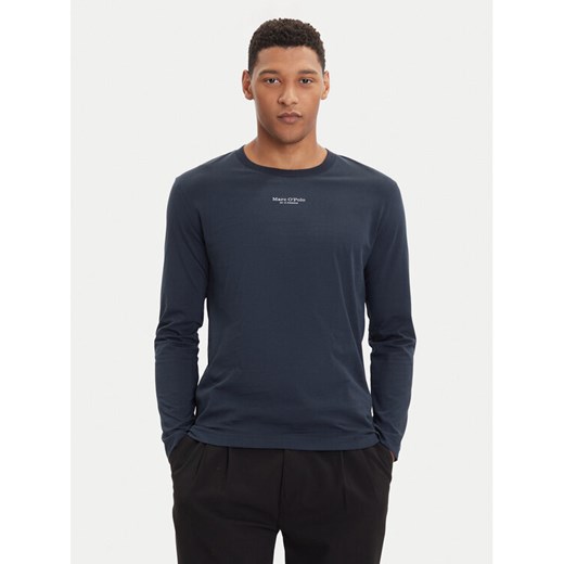 Marc O'Polo Longsleeve 528 2012 52020 Granatowy Regular Fit ze sklepu MODIVO w kategorii T-shirty męskie - zdjęcie 185868603