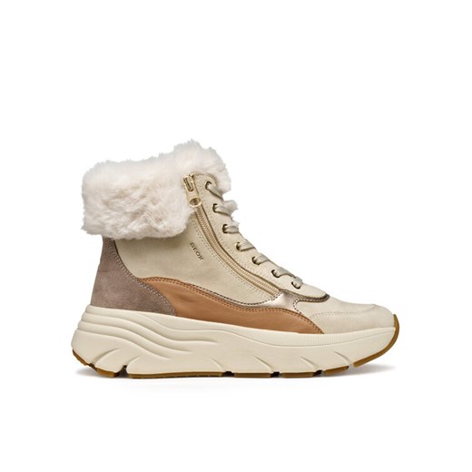 Geox Sneakersy D Diamanta D56UFB 02285 CH65A Beżowy ze sklepu MODIVO w kategorii Buty sportowe damskie - zdjęcie 185868632
