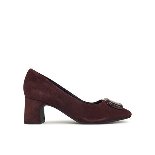 Clarks Czółenka Fernie Trim 26183038 Bordowy ze sklepu MODIVO w kategorii Czółenka - zdjęcie 185868673