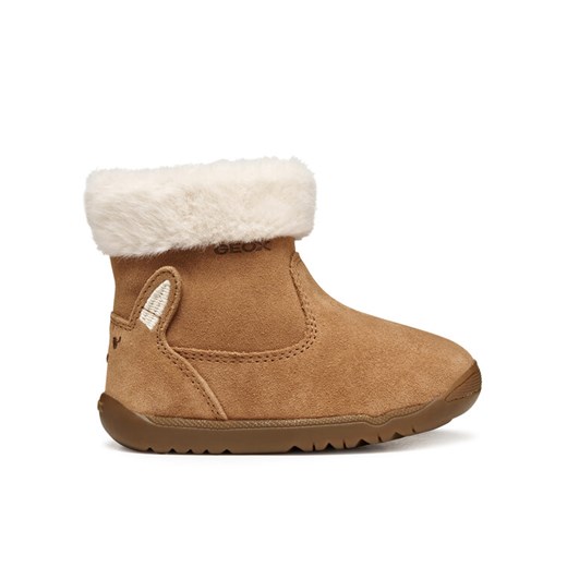 Geox Kozaki B Macchia B564PA 00022 C6627 Brązowy ze sklepu MODIVO w kategorii Buty zimowe dziecięce - zdjęcie 185868703