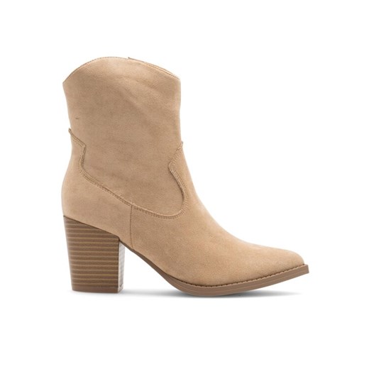 DeeZee Kowbojki MILLIE LS5637-07 Beżowy ze sklepu MODIVO w kategorii Botki - zdjęcie 185868711