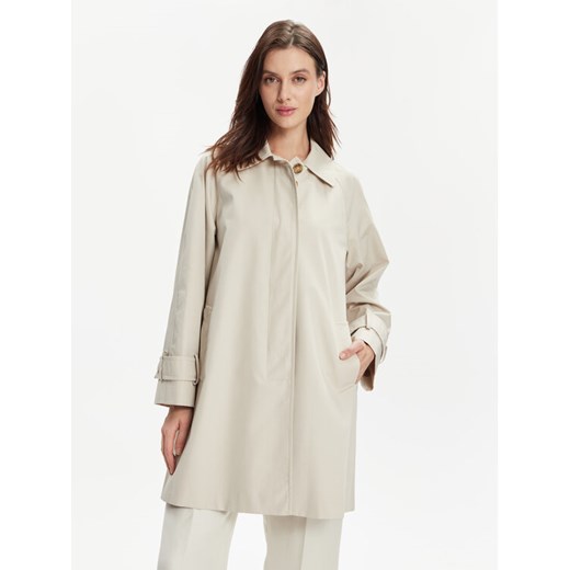 Marella Trencz Fattore 2413021091 Beżowy Relaxed Fit ze sklepu MODIVO w kategorii Płaszcze damskie - zdjęcie 185868720