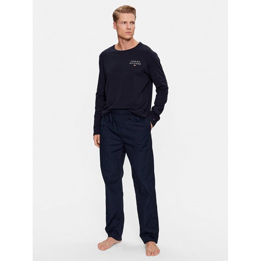 Tommy Hilfiger Piżama UM0UM03115 Granatowy Regular Fit ze sklepu MODIVO w kategorii Piżamy męskie - zdjęcie 185868813