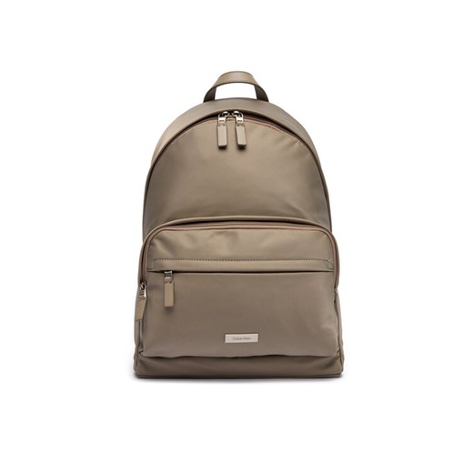 Calvin Klein Plecak Sleek Round LV04D3143G Beżowy ze sklepu MODIVO w kategorii Plecaki - zdjęcie 185868820