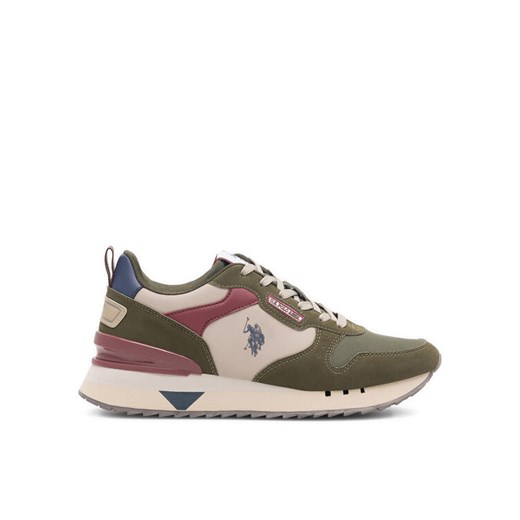 U.S. Polo Assn. Sneakersy BUZZY001M/CNU1 Khaki ze sklepu MODIVO w kategorii Buty sportowe męskie - zdjęcie 185868830