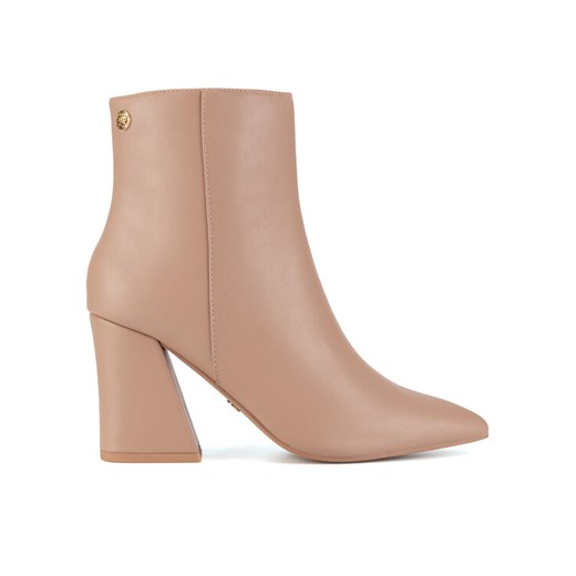 Nine West Botki CEO-AIDA-01 Beżowy ze sklepu MODIVO w kategorii Botki - zdjęcie 185868852