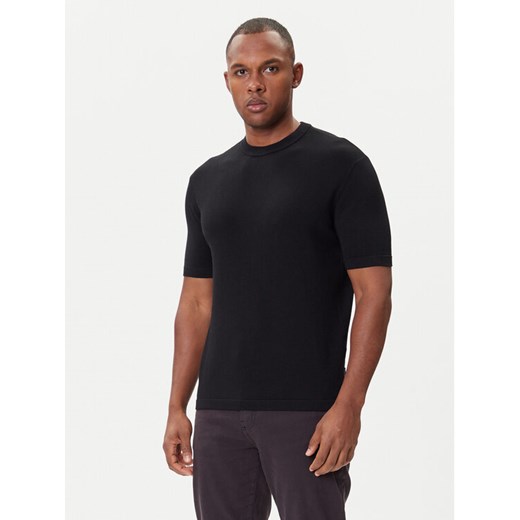 Armani Exchange Sweter XM001924 AF18947 UC001 Czarny Slim Fit ze sklepu MODIVO w kategorii Swetry męskie - zdjęcie 185868901