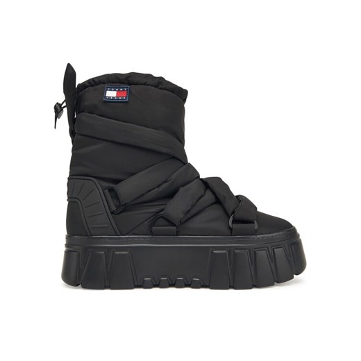 Tommy Jeans Śniegowce Tjw Chunky Snow Boot Nylon EN0EN02842 Czarny ze sklepu MODIVO w kategorii Śniegowce damskie - zdjęcie 185868954