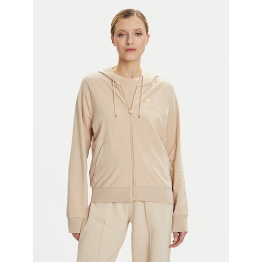 EA7 Emporio Armani Bluza 7W000458 AF13135 U1046 Beżowy Regular Fit ze sklepu MODIVO w kategorii Bluzy damskie - zdjęcie 185868971