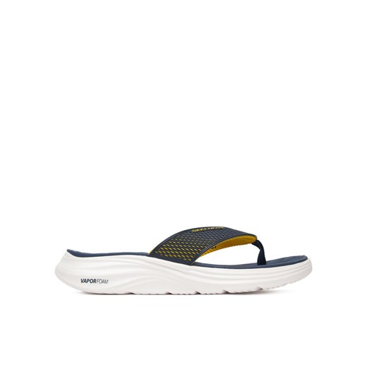 Skechers Japonki Vapor Foam Sandal-Sayto 232894/NVYL Granatowy ze sklepu MODIVO w kategorii Klapki męskie - zdjęcie 185868990