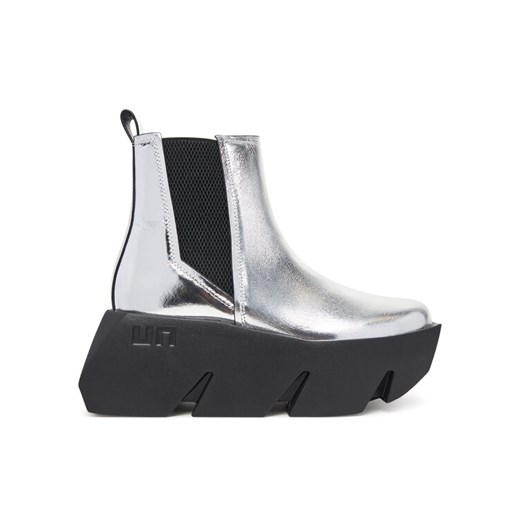 United Nude Botki Bull Chelsea 1096014116 Srebrny ze sklepu MODIVO w kategorii Botki - zdjęcie 185869113
