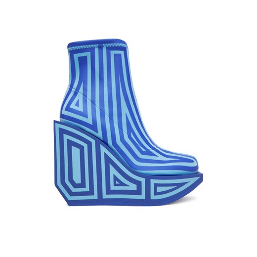 United Nude Botki Wa Bootie Hi 1087965682 Niebieski ze sklepu MODIVO w kategorii Botki - zdjęcie 185869332