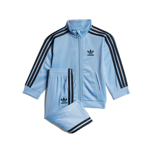 adidas Dres adicolor Firebird JY0024 Błękitny Regular Fit - id: 0000305196798 - marki adidas - 185869550 adidas Dres adicolor Firebird JY0024 Błękitny Regular Fit ze sklepu MODIVO w kategorii Komplety niemowlęce - zdjęcie 185869550