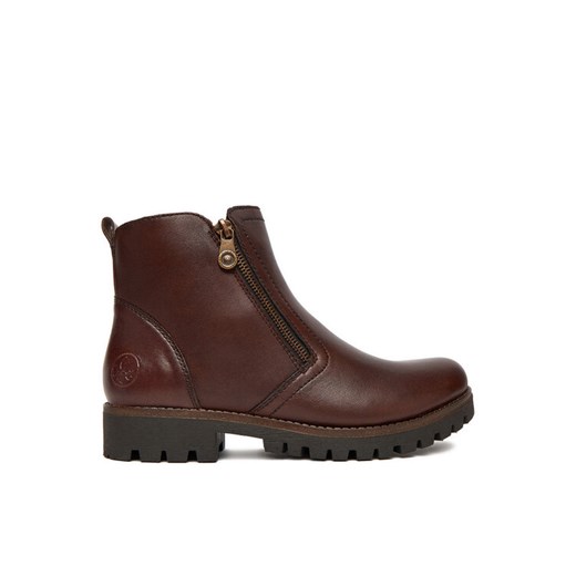 Rieker Botki CEO-78556-27 Beżowy ze sklepu MODIVO w kategorii Botki - zdjęcie 185869572