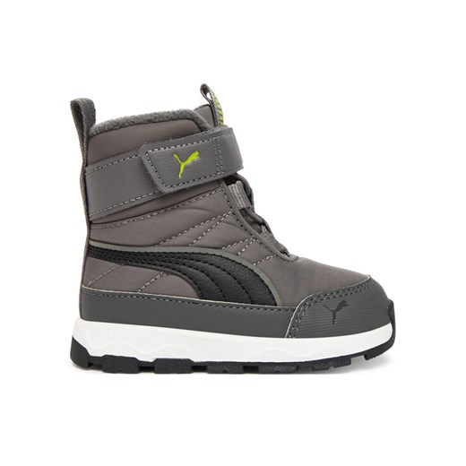 Puma Śniegowce Evolve Boot Ac+ Inf 392646 08 Szary ze sklepu MODIVO w kategorii Buty zimowe dziecięce - zdjęcie 185869590