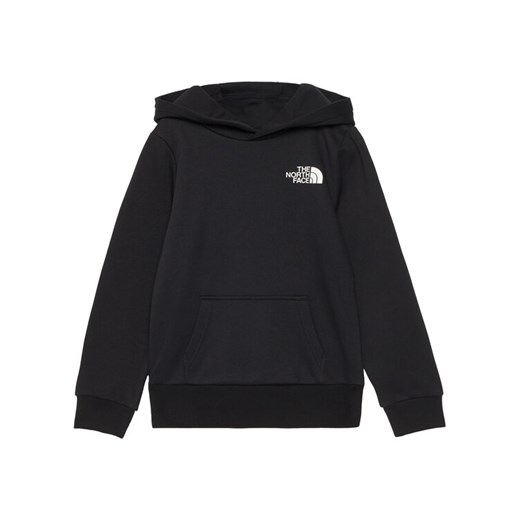 The North Face Bluza Simple Dome NF0A8AXV Czarny Relaxed Fit ze sklepu MODIVO w kategorii Bluzy chłopięce - zdjęcie 185869612