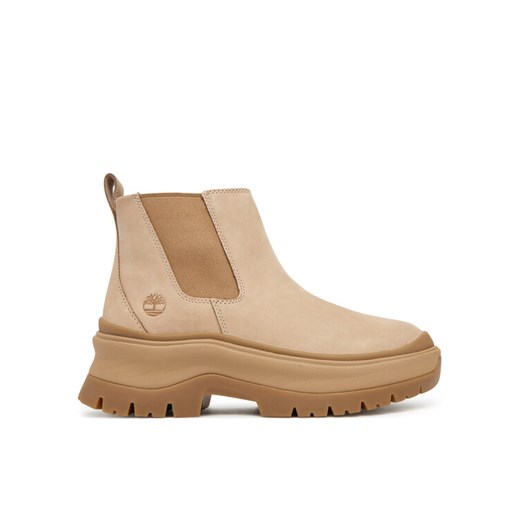 Timberland Sztyblety Roxie Lane Mid TB0A28XMEN71 Beżowy ze sklepu MODIVO w kategorii Botki - zdjęcie 185869613